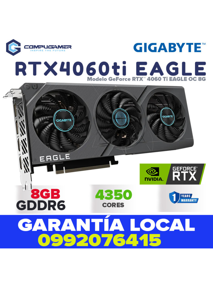 GeForce RTX™ 4060 Ti EAGLE OC 8G