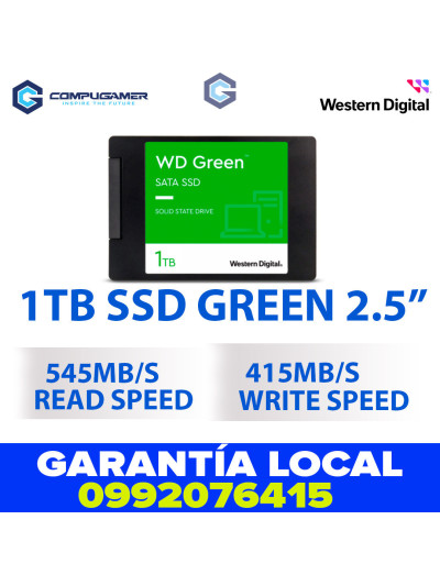 WD 1TB 2.5" GREEN